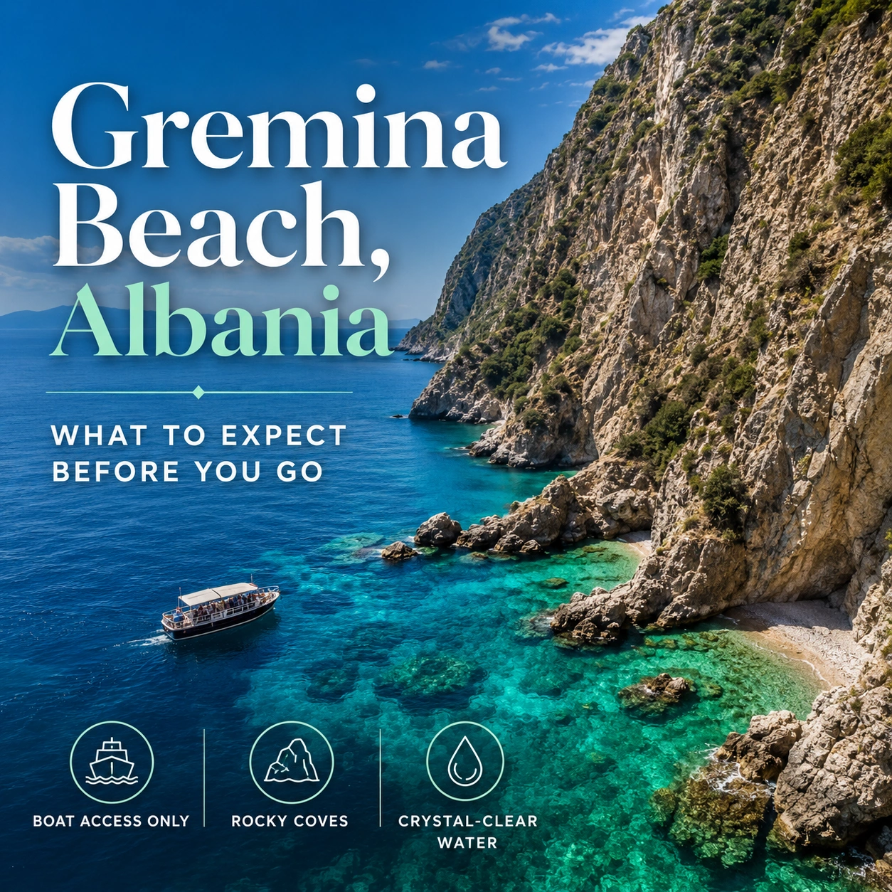 Gremina beach albania