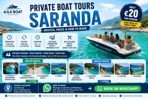 private boat sarande